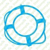 Transparentní razítko záchranný kruh