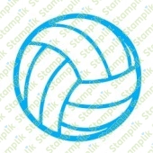 Transparentní razítko volejbalový míč